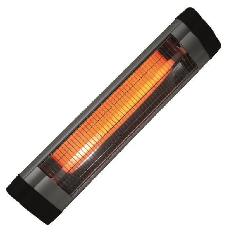 Eurolamp 300-42002 Σόμπα Χαλαζία Επιτοίχια με  Θερμοστάτη 2000W 